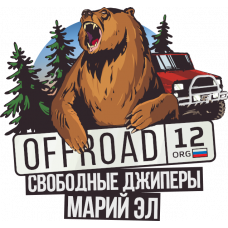 Флаг сообщества "Свободные Джиперы Марий Эл"